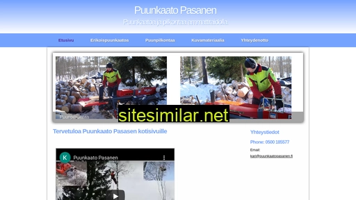 puunkaatopasanen.fi alternative sites