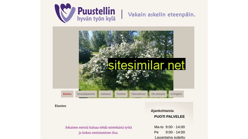 puustellintyokyla.fi alternative sites