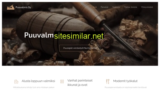 puuvalmis.fi alternative sites