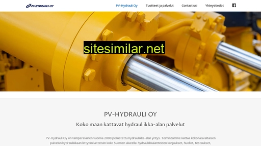 pv-hydrauli.fi alternative sites