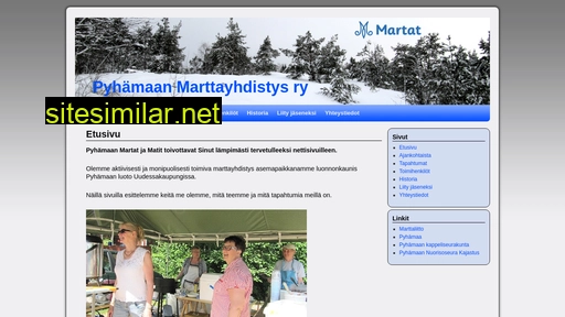 pyhamaanmartat.fi alternative sites