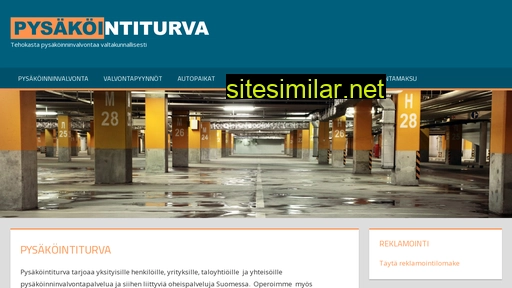pysakointiturva.fi alternative sites