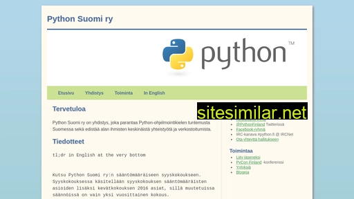 python.fi alternative sites