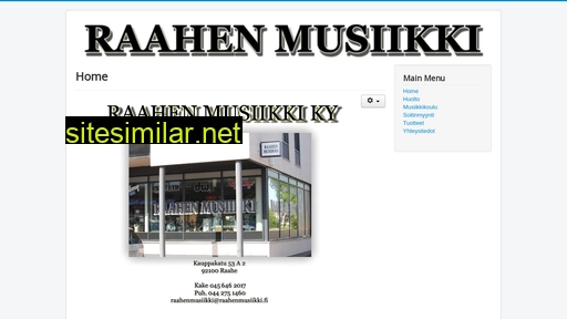 raahenmusiikki.fi alternative sites