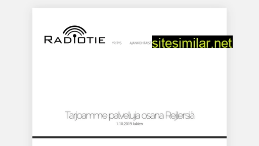radiotie.fi alternative sites