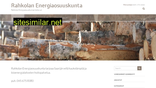 rahkolanenergiaosuuskunta.fi alternative sites