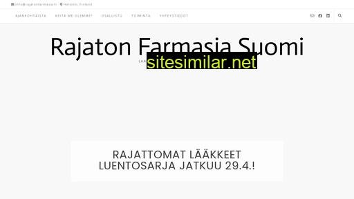 rajatonfarmasia.fi alternative sites