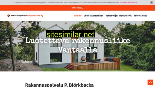 rakennusbjorkbacka.fi alternative sites