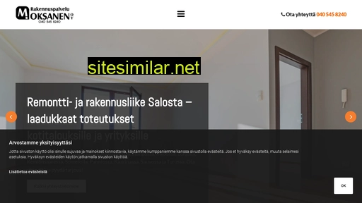 rakennuspalveluoksanen.fi alternative sites