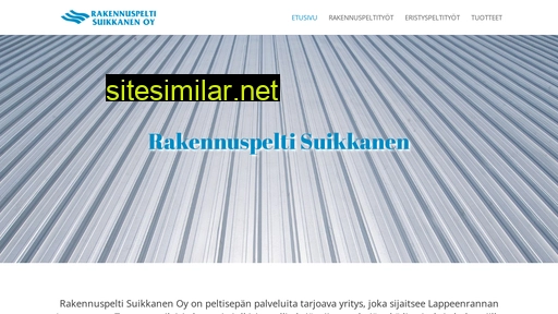 rakennuspeltisuikkanen.fi alternative sites