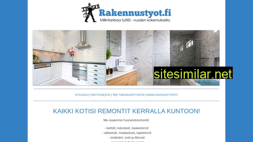 rakennustyot.fi alternative sites