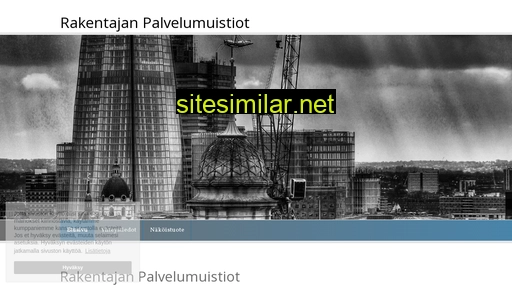 rakentajanpalvelumuistiot.fi alternative sites