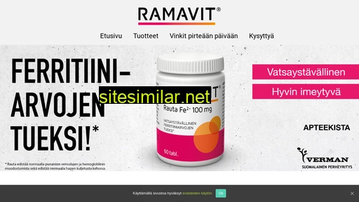 ramavit.fi alternative sites