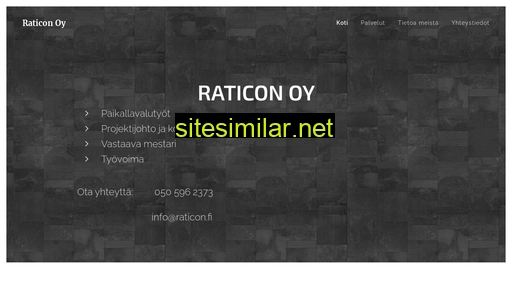 Raticon similar sites