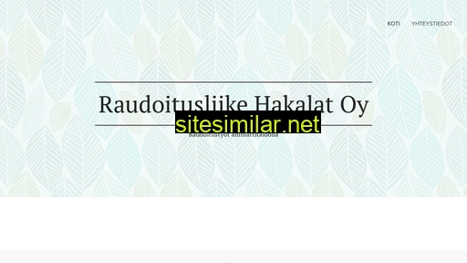 raudoitusliikehakalat.fi alternative sites
