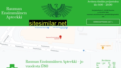raumanapteekki.fi alternative sites