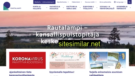 rautalampi.fi alternative sites