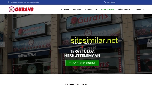ravintolagurans.fi alternative sites