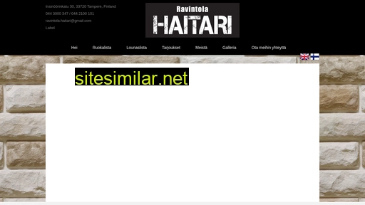 ravintolahaitari.fi alternative sites
