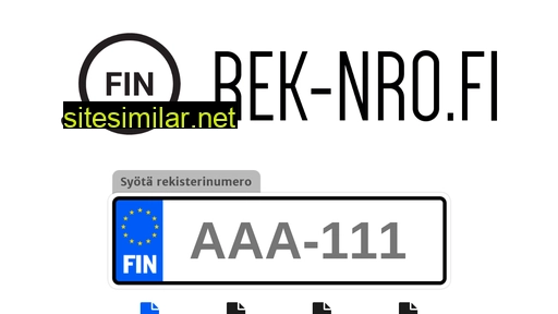 rek-nro.fi alternative sites