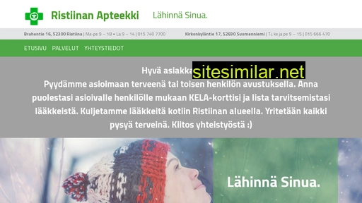 ristiinanapteekki.fi alternative sites