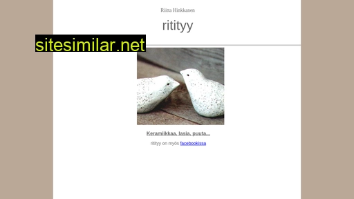 ritityy.fi alternative sites