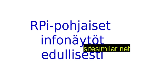 rpds.fi alternative sites