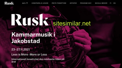 ruskfestival.fi alternative sites