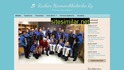 ruskonharmonikkakerho.fi alternative sites
