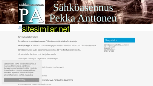 sahkoasennusanttonen.fi alternative sites