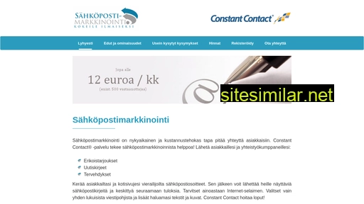 sahkopostimarkkinointi.fi alternative sites