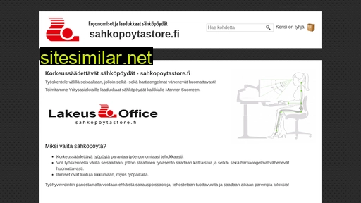 sahkopoytastore.fi alternative sites