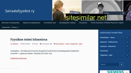 sairaalafyysikot.fi alternative sites