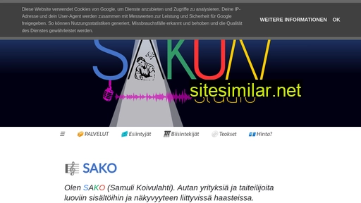 sakonstudio.fi alternative sites