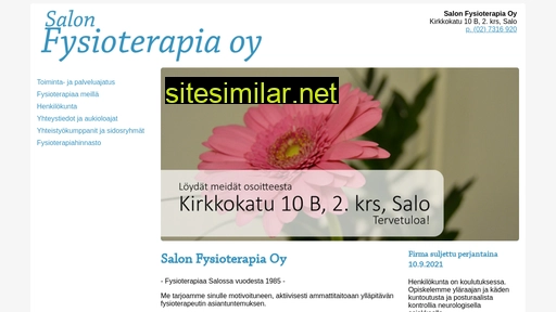 salonfysioterapia.fi alternative sites