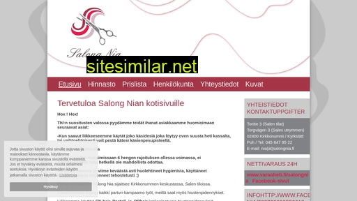 salongnia.fi alternative sites