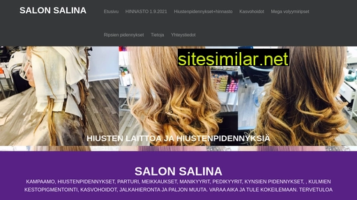 salonsalina.fi alternative sites