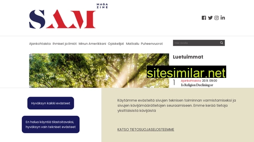 sammagazine.fi alternative sites