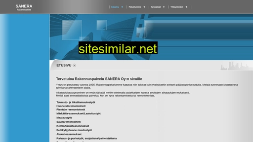 sanera.fi alternative sites