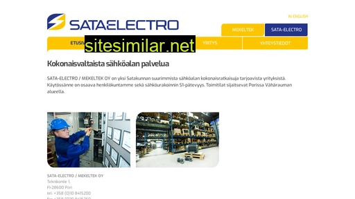 sataelectro.fi alternative sites