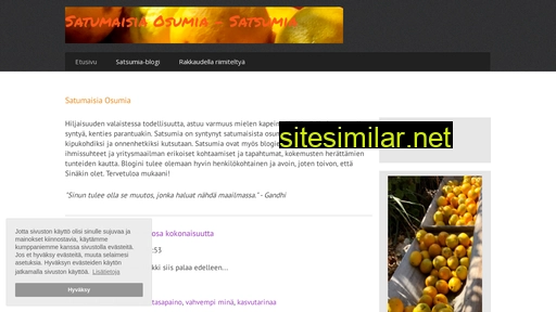 satsumia.fi alternative sites