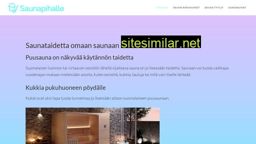 saunapihalle.fi alternative sites