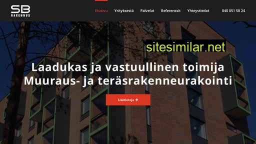 sbrakennus.fi alternative sites