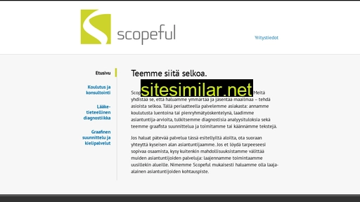 scopeful.fi alternative sites
