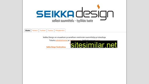 seikkadesign.fi alternative sites