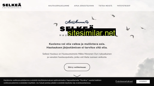 selkeahautaus.fi alternative sites