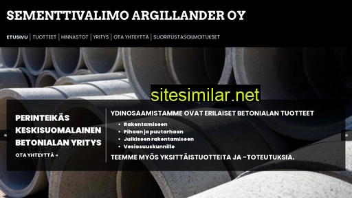 sementtivalimoargillander.fi alternative sites