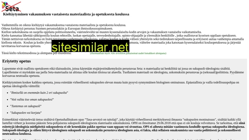 setakielto.fi alternative sites