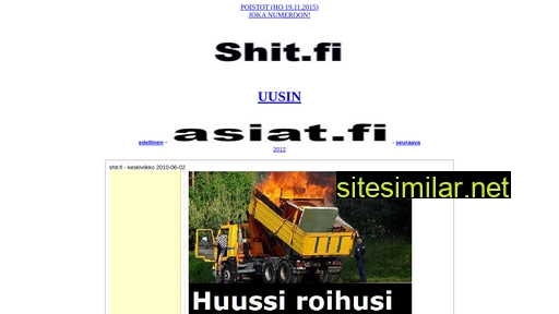 shit.fi alternative sites
