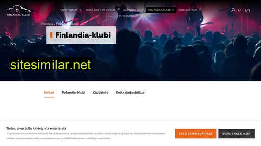 sibeliustalo.fi alternative sites